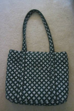 Vera Bradley Green And White Large Weekend Tote Bag - 15745-D37