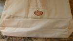 Olive and Poppy Brand Cream Canvas Wine Lover Tote Transport Bag Shopp