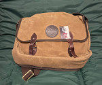 Duluth Pack Canvas and Leather Laptop Book Bag