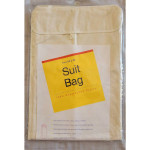 Cotton Canvas Hanging Suit Clothing Large 42in. Garment Bag, New