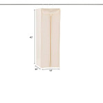 Cotton Canvas Hanging Suit Clothing Large 42in. Garment Bag, New