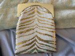 Vintage Whiting and Davis evening bag