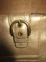 Coach Purse shoulder Bag small 9 x 7 1/2 leather authentic tag