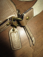 Coach Purse shoulder Bag small 9 x 7 1/2 leather authentic tag
