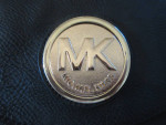 Michael Kors Black Leather Purse handbag crossbody shoulder bag