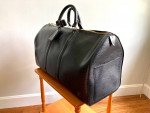 Louis Vuitton Keepall Bag Epi Leather 55 Black