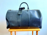 Louis Vuitton Keepall Bag Epi Leather 55 Black