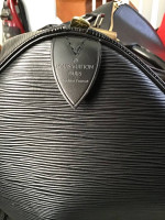 Louis Vuitton Keepall Bag Epi Leather 55 Black