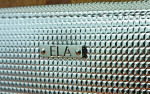 NEW Silver Wallet / Wristlet Accordion ELA Brand W/ Dust Bag