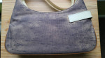 Salvatore Ferragamo dyed bag, retail $1200