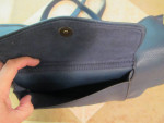 Navy Blue Tote / Briefcase Bag