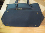 Navy Blue Tote / Briefcase Bag