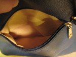 Navy Blue Tote / Briefcase Bag