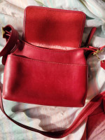Authentic Coach cross body bag(material is hide)