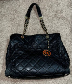USED Black, Quilted Michael Kors Bag