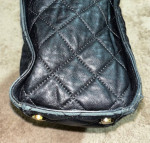 USED Black, Quilted Michael Kors Bag