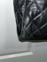 USED Black, Quilted Michael Kors Bag