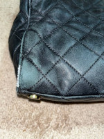 USED Black, Quilted Michael Kors Bag