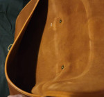 Vintage Brown and British Tan Leather Dooney & Bourke Messenger Bag