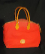 Dooney & Bourke Red Canvas Bag