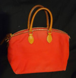 Dooney & Bourke Red Canvas Bag