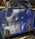 Mcklein USA ladies traveling laptop case wheeling carry on bag