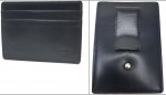 Coach - Men's leather card case $ clip new w/box bag