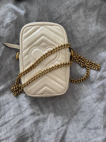 Gucci 100% Authentic Gucci Marmont Mini Crossbody Bag