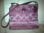 New Condition-Coach Hang Bag F19450 Signature Outline C Sateen