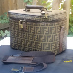 Rare Fendi Cosmetic Train case vanity bag