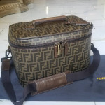 Rare Fendi Cosmetic Train case vanity bag