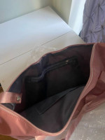 Rose colored overnight bag👜