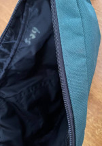 LL Bean back bag shoulder bag in forest green