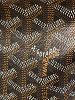 Black Goyard Artois mm tote bag
