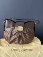 NEW Louis Vuitton Sistina MM Damier Shoulder Bag N41541