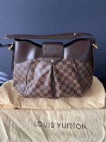 NEW Louis Vuitton Sistina MM Damier Shoulder Bag N41541