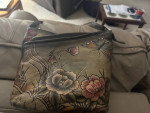 Women’s Biacci Genuine leather Hand-painted cross bag