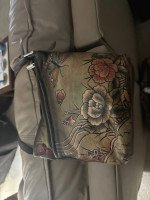 Women’s Biacci Genuine leather Hand-painted cross bag