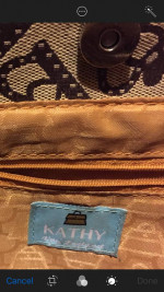 REDUCED Kathy van Zeeland Shoulder Bag
