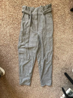 H&M Women’s Plaid Trash-bag Style Pants