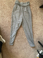 H&M Women’s Plaid Trash-bag Style Pants