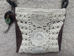Liz Claiborne crochet bag purse - size small