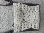 Liz Claiborne crochet bag purse - size small