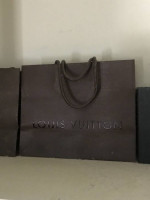 Empty Authentic Louis Vuitton Paper Bag