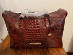 NEW Brahmin Leather Duxbury Pecan Melbourne Duffle Bag Weekender