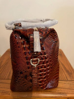 NEW Brahmin Leather Duxbury Pecan Melbourne Duffle Bag Weekender