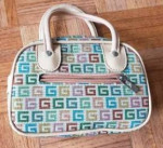 Purse bag handbag canvas