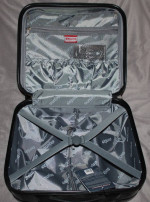 Dejuno Hardside 4 Wheel Business Overnighter Carry-on Case Bag Luggage