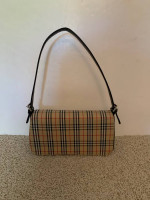Burberry-Like Pattern Small 10 x 6 Handbag Purse Shoulder bag