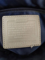 Authentic Coach genuine leather tote bag